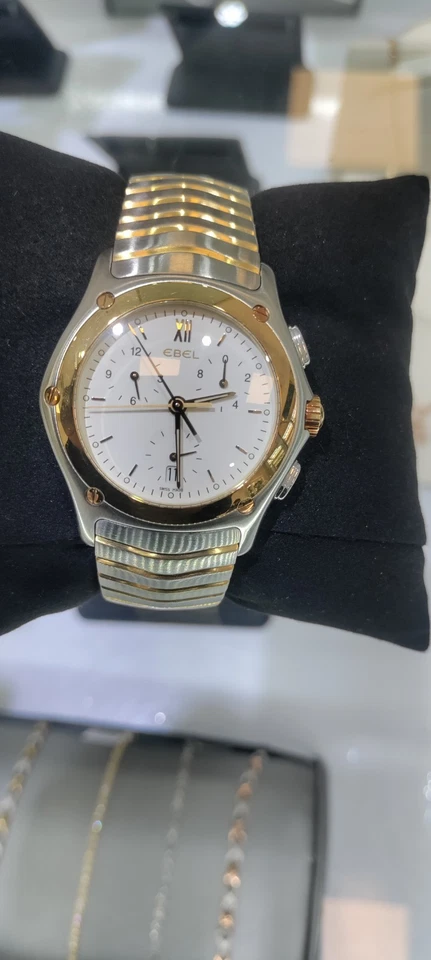 Reloj Ebel 1911 Dos Tonos Bisel Oro 18k Acero Inoxidable. Foto 3 de 4