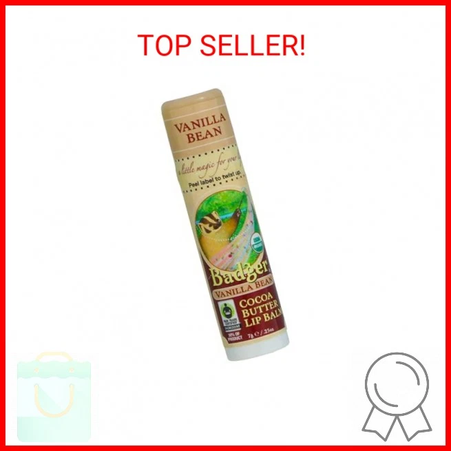 獾润唇膏 Van Cocoa 有机,0.25 盎司 — 第 2/2 张图片