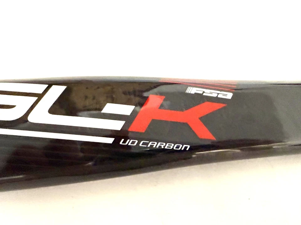 Braço de manivela FSA SL-K MTB MegaExo esquerdo 170mm carbono vermelho preto CK-9052 novo - Imagem 3 de 4