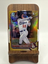 2022 Bowman Draft Chrome Alex Freeland #BDC-194 Gold Refractor /50 (RC) Dodgers