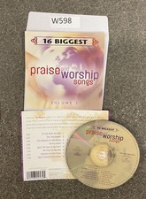 16 Biggest Praise Worship Songs, Vol. 1 by Various CD, 2002 No Case W598