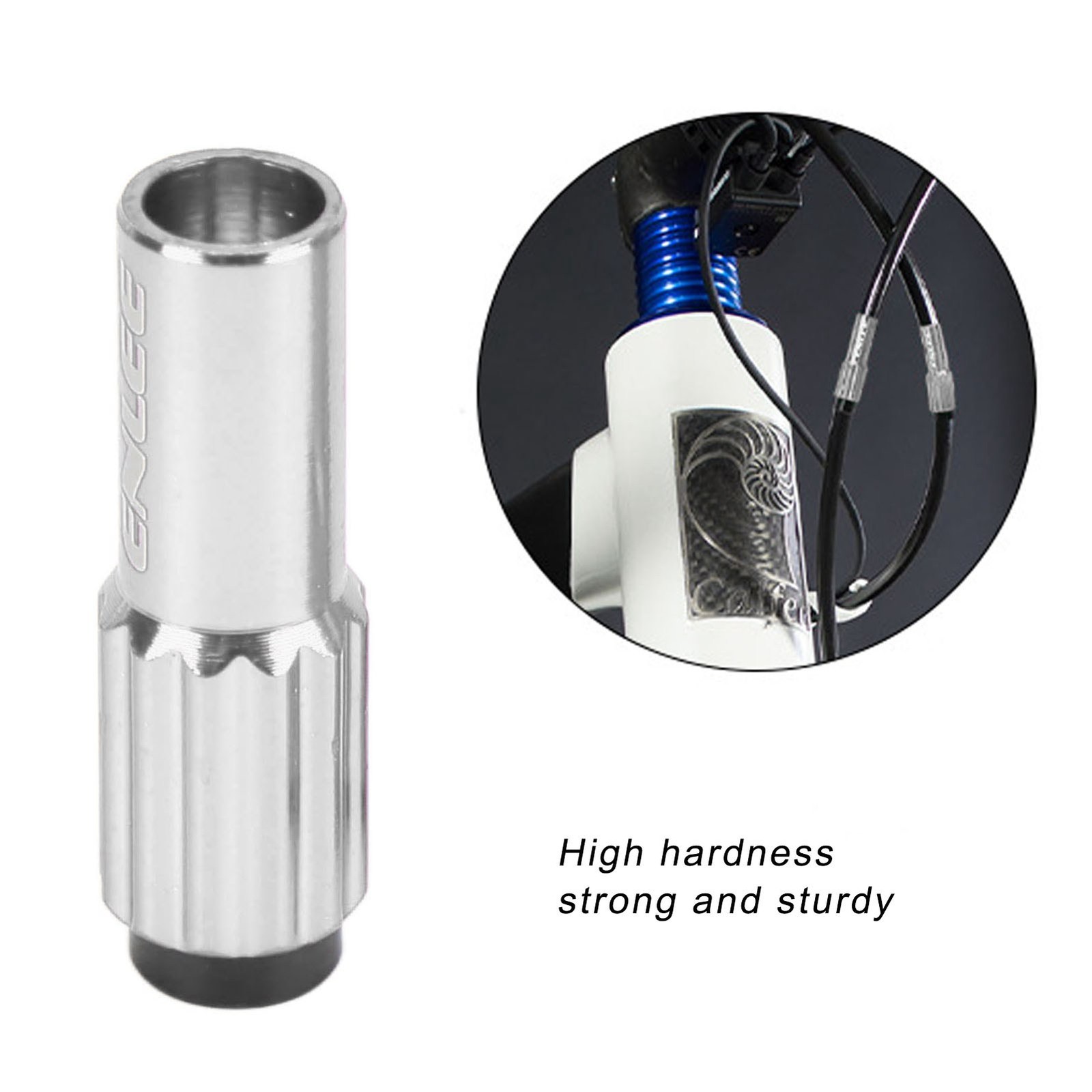 Bicycle Brake Cable Adjuster Screw Aluminum Alloy Bike Cable Adjuster Barrel For