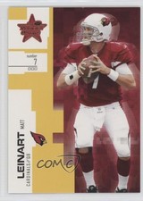 2007 Leaf Rookies & Stars Gold 212/349 Matt Leinart #39 1u0