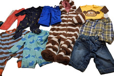 Lot of 9 Items 0-3 Months Baby Boy Clothing Fall / Winter Preppy