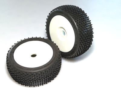 #ad 1 8 buggy New Proline Crime Fighter mounted on 17mm hex wheels Pair $17.99