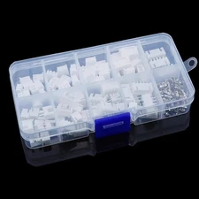 230pcs 2/3/4/5Pin JST-2.54mm Terminal Wire Connector Cable Plug Kit set