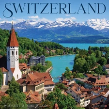 Switzerland  12" x 12" Wall Calendar (free shipping)
