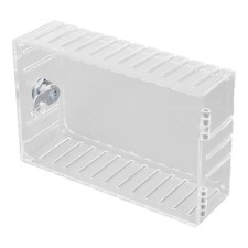 Thermostat Lock Box With Keys Clear Acrylic Protective Cover For Home Or Commerc