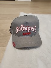 Godspeed Forever Grey White And Red Trucker Sold Out 100 Authentic