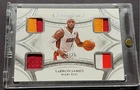LeBron James 2024-25 Panini Flawless Quad Patches Game Worn 18/25 #QP-MIA