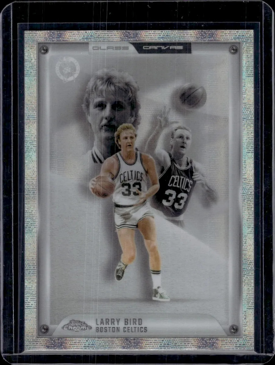 Larry Bird 2025 Topps Chrome #GC-15 Glass Canvas /(SSP) Price