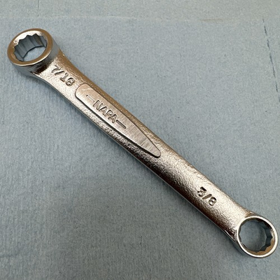 #ad NOS Napa 3 8” X 7 16” Stubby Double Box Wrench NDF 400 USA $15.99