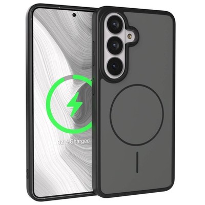 MagSafe Outdoor Hülle Für Samsung Galaxy S26 dünner magnetischer Ring Schwarz
