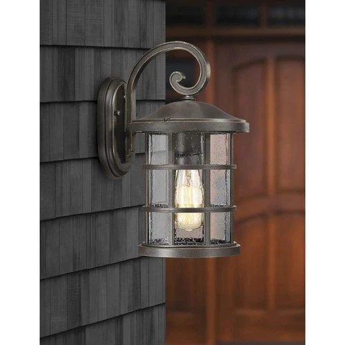Crusade - 100W 1 Light Outdoor Medium Wall Lantern - 14.25 Inches high made - Picture 5 of 10