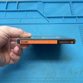 Vigilante - TurboGrafx-16 - 1989 -  HuCARD - Game Card And Case  - TESTED!