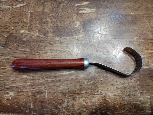 Vintage Nilsjohan FATTY Rostfritt Sral Butter/Schokolade Lockenwickler Utensil