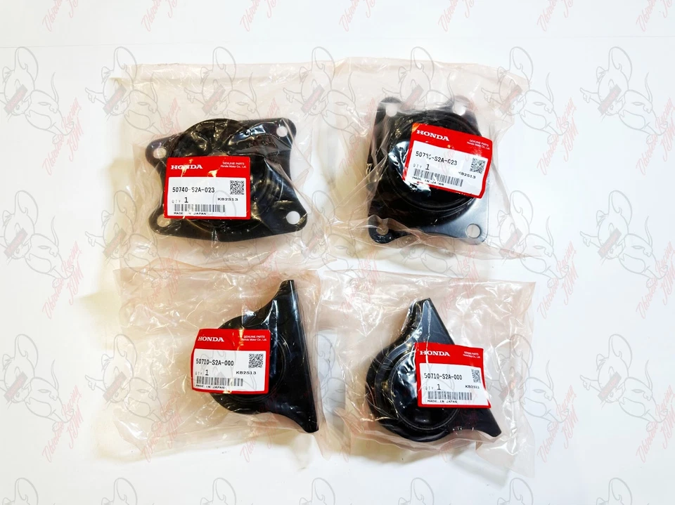Honda Genuine S2000 AP1 AP2 DIFFERENTIAL MOUNT Front Rear Left RIght Set of 4 - Image 4 of 4