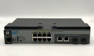 HP 2530 8 POE+ 8 Ports Managed Switch J9780A/No Power Cable