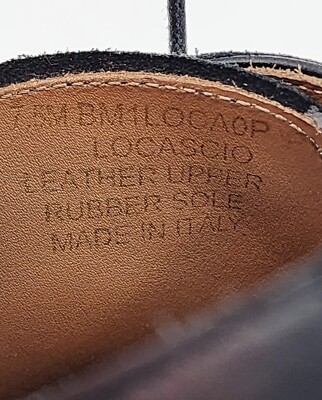 Bruno Magli Locascio Black Nappa Leather Cap Toe Oxford BM1LOCA0P Size 7.5 M Bruno Magli Locascio Black Nappa Leather Cap Toe Oxford  main image 2