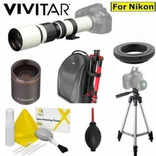 PRO 500-1000MM TELCOPIC LENS + BACKPACK FOR NIKON D3100 D3200 D3300 D5000 D5100