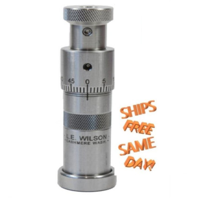 S30-WSM L.E. Wilson S.S. Geschoss Setzer Mit Mikrometer Einstellung 300 WSM Neu!