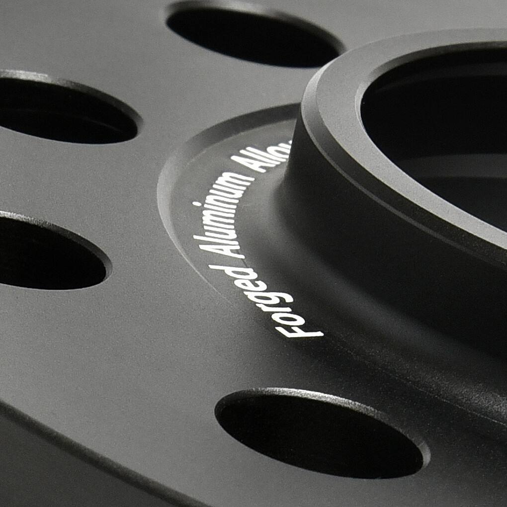 Wiel Spacers 2 Stuks Voor Alfa Romeo Stelvio Giulia - Spoorverbreders 8mm Zwart PCD 5x110