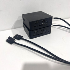 2x Dell K16A Thunderbolt Dock TB18DC K16A001 USB-Type C - No AC Adapters