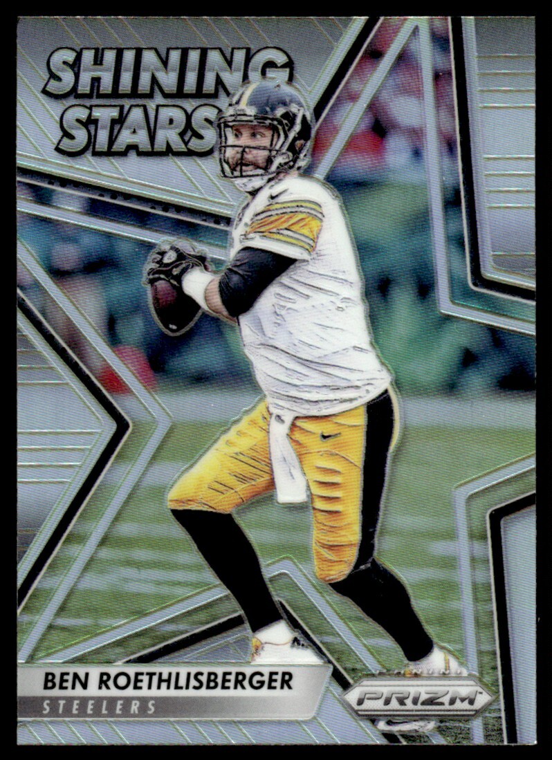 BEN ROETHLISBERGER 2016 PANINI PRIZM SHINING STARS SILVER #20