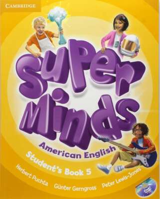 Super Minds American English Level 5 Student's Book with DVD-ROM, Lewis-Jones, P