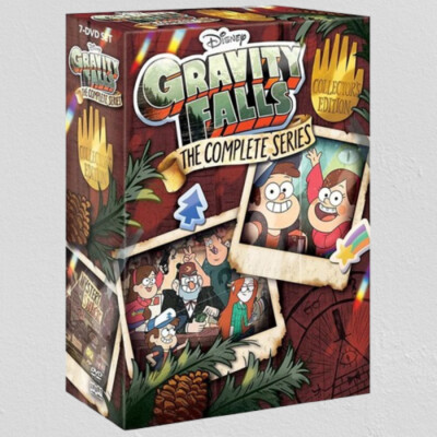 Gravity Falls Die komplette Serie Staffeln 1-3 DVD 7-Disc Box Set Nur Englisch