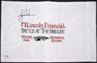 Tiger Woods Signed Autographed PGA Golf Flag PSA DNA COA