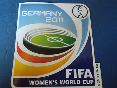Aufkleber Fußball WOMEN`S WORLD CUP FIFA GERMANY 2011 110 x 100 mm