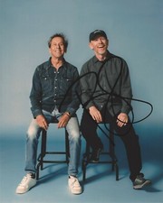 HOLLYWOOD PRODUCER BRIAN GRAZER HAND SIGNED 8x10 PHOTO w/COA RON HOWARD FRIEND