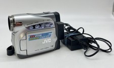 JVC GR-D244U Digital Video Camera Battery No charger For parts only In Safe Mode