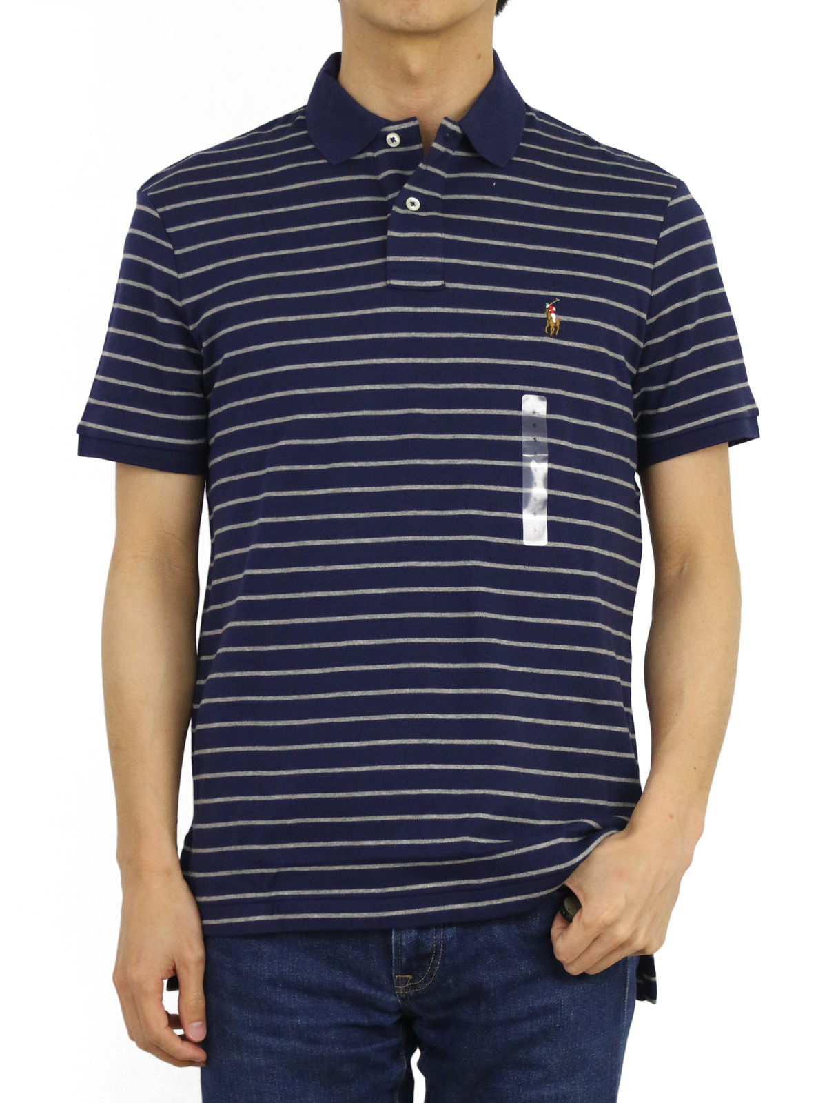 Рубашка поло Polo Ralph Lauren в полоску с коротким рукавом Soft Touch - 2 варианта расцветки -