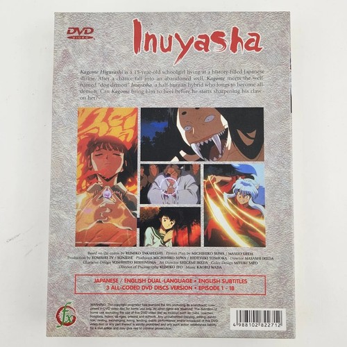 InuYasha DVD Set Parts 1–3 54 Episodes 9 Discs Anime Dual Language Tested - Picture 10 of 23