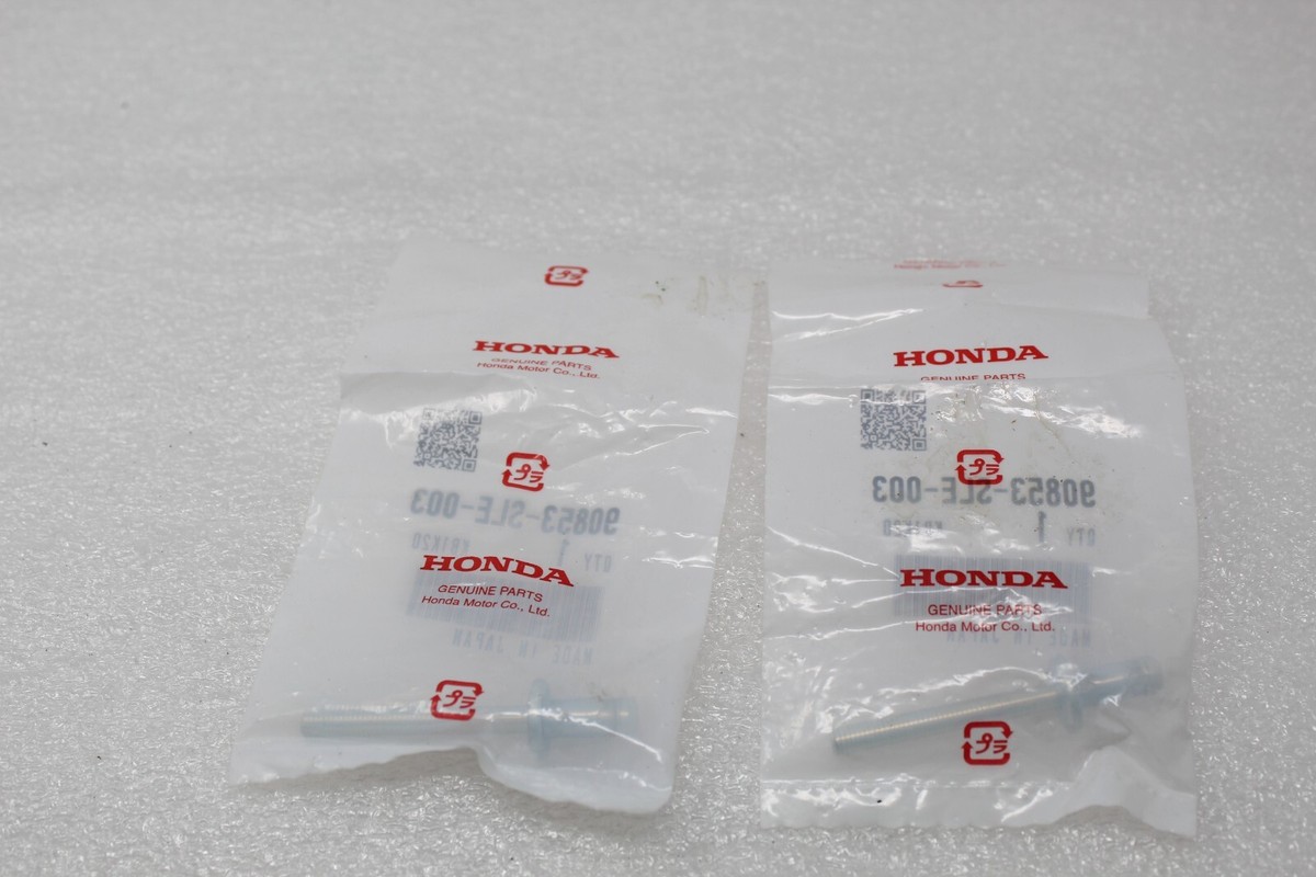 NEW LOT OF 2 Honda Rivet (6.4MM) 90853-SLE-003, Fuel Door Rivets