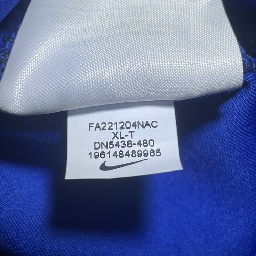 Nike Dallas Mavericks On Court Showtime Hooded Jacket Mens Size XL-TALL Royal - Picture 11 of 11