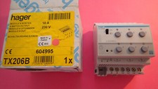 HAGER TS206B - Module 6 sorties 10A série TS (TEBIS KNX)