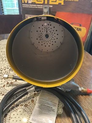 Master Propane Forced Air Torpedo Heater, 60,000 BTU, MH-60V-GFA-A | eBay