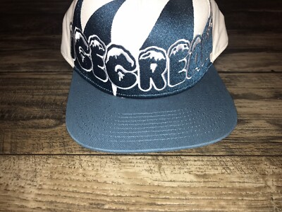Billionaire Boys Club ICE CREAM Snapback Team Dad Hat Real/ White  411-9804