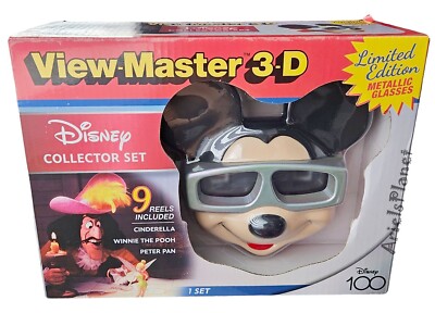 Disney Parks Mickey View-Master 3-D Metallic Glasses