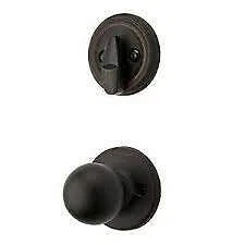 Kwikset Polo 966P 11, Interior Active Handleset Trim & Single Cylinder Deadbolt 