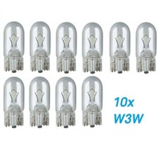 10xW3W W2.1x9.5d T10 12V Glühlampe  Soffitte Auto Lampe Glassockel für Chevrolet