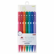 sharp pen erasable color core sharp uni-color 0.7 7 color set M7102C7C