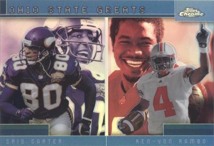 2001 Topps Chrome Cris Carter Ken-Yon Rambo #TC5 - 1 of 2