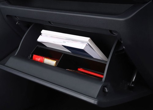 Fit For Toyota RAV4 2019-2022 Matte Black Co-Pilot Storage Box Partition Trim - Bild 7 von 16