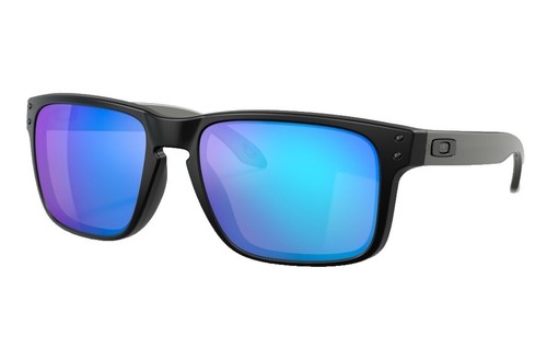 Oakley Plazma Polarized Sunglasses OO9019-1559 Blue Ice/Prizm Deep