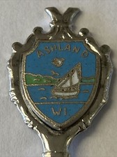 Ashland Wisconsin Vintage Souvenir Spoon Collectible