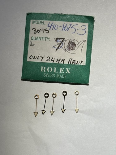 Authentic Rolex GMT Master 24 Hour Hand Gold Gilt NOS 1675 /3 /8 Tritium 1570 - 第 5/8 張圖片